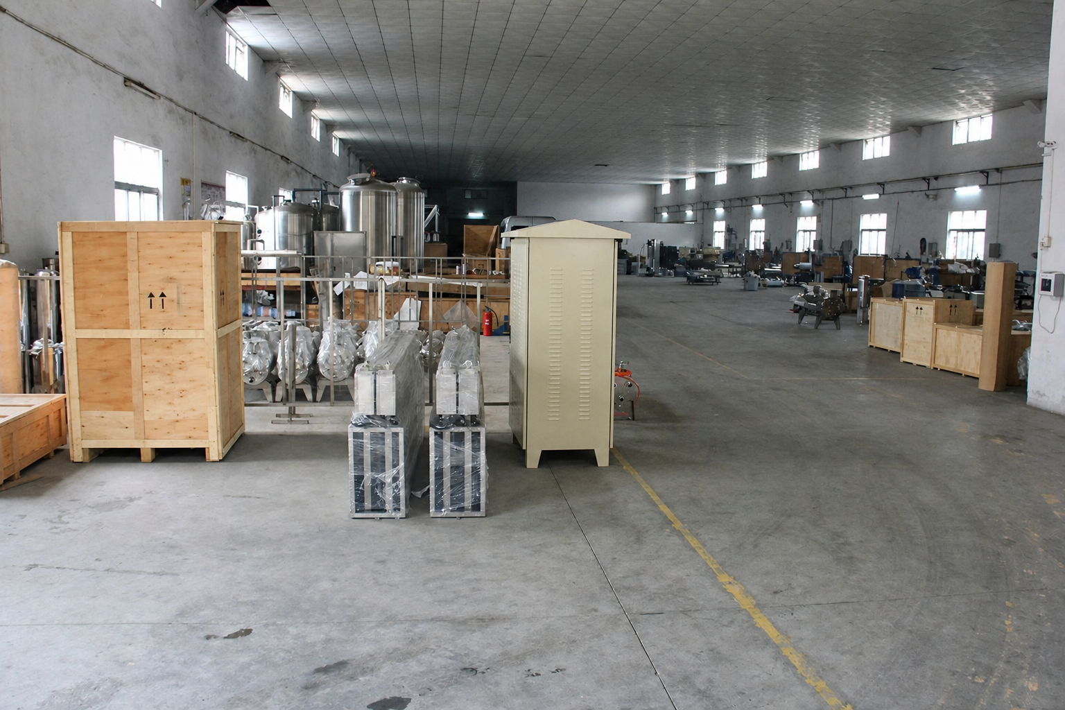 KONCHE factory building and working facility