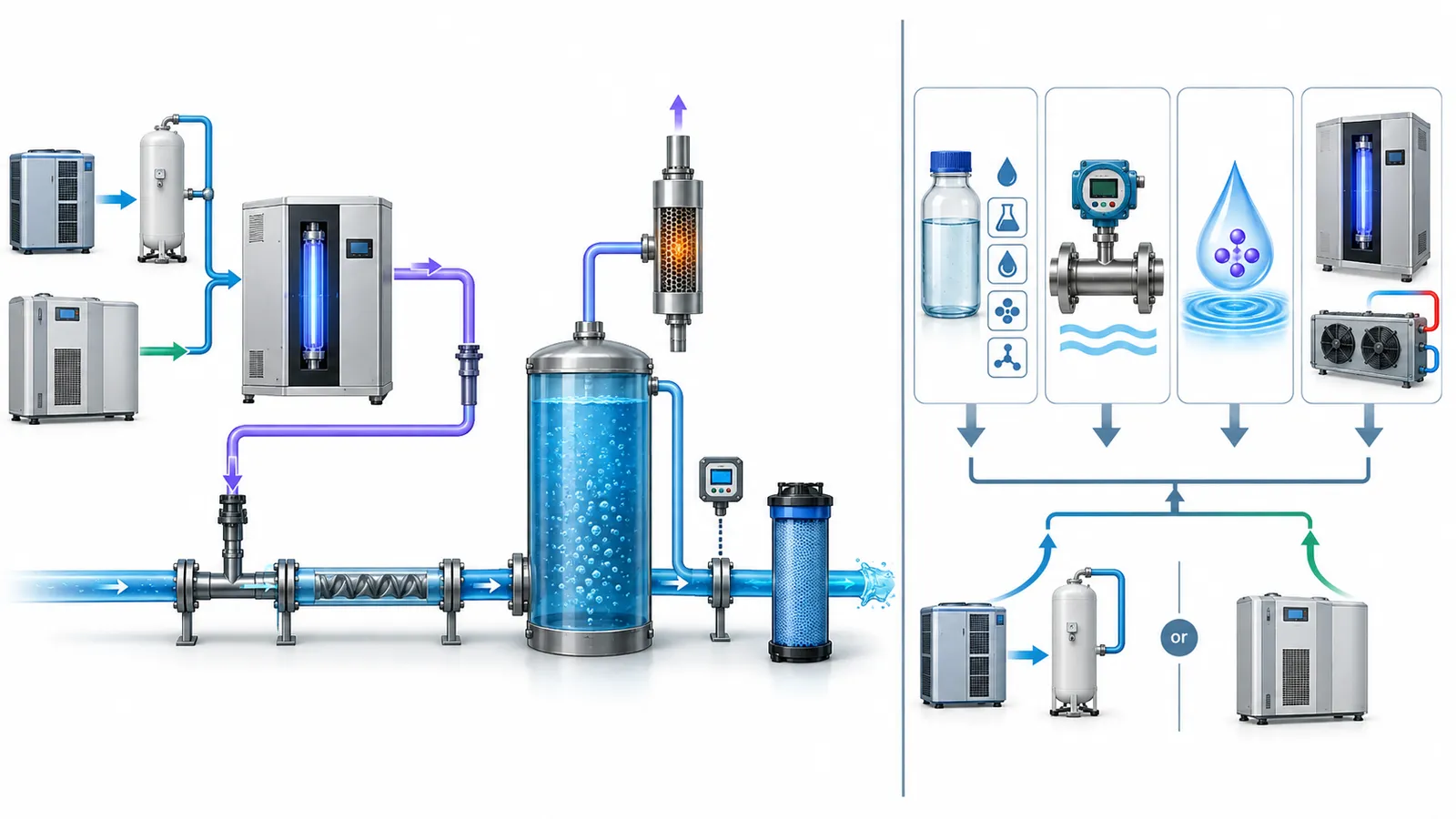 Ozone treatment system and generator sizing inputs