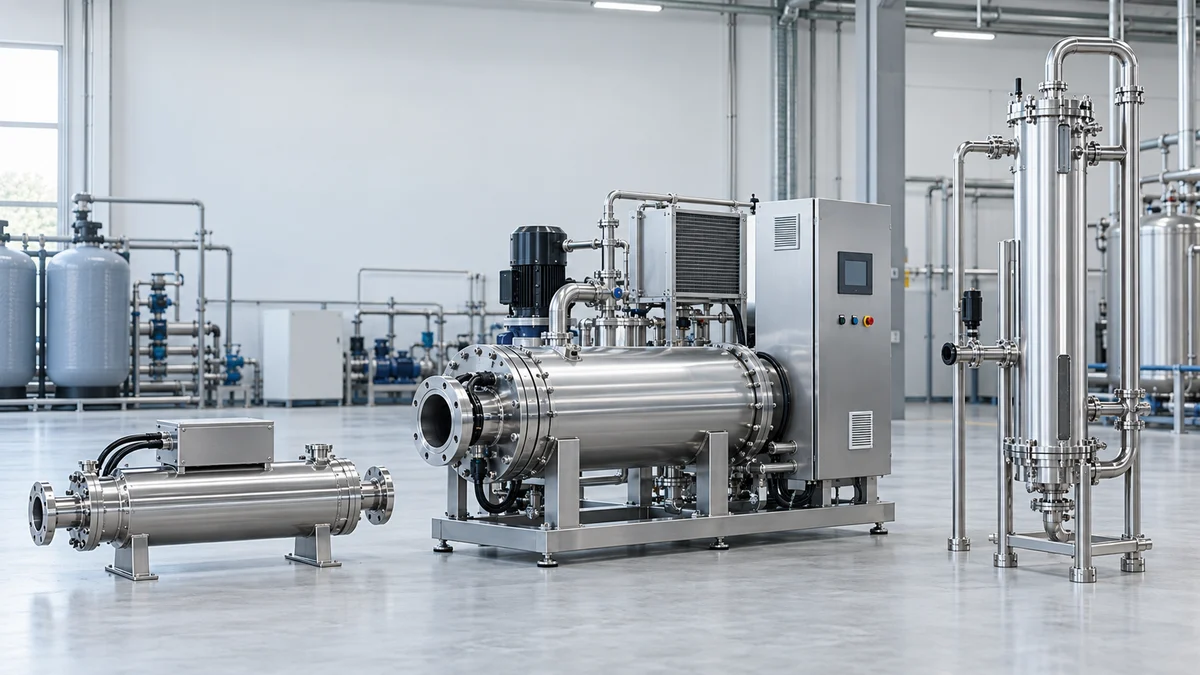 Low-pressure, medium-pressure and TOC UV water treatment systems