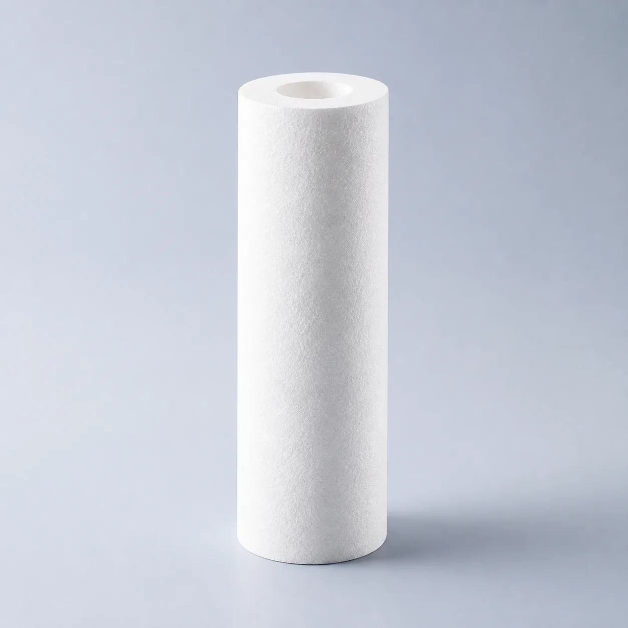 Single melt-blown filter cartridge for sediment prefiltration