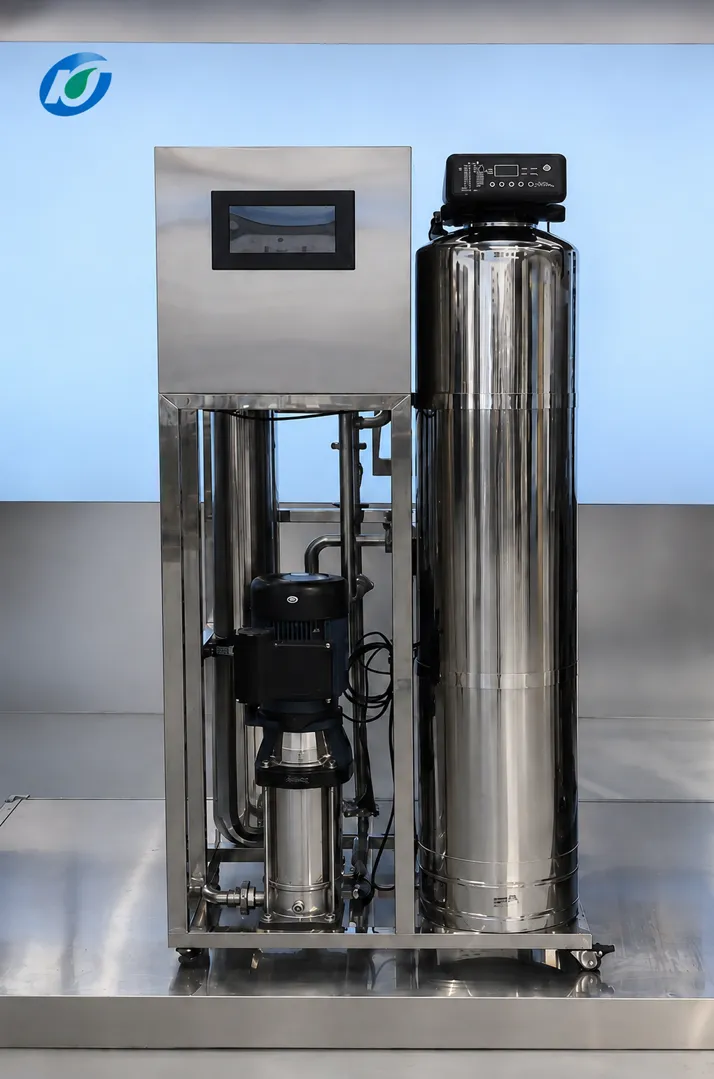 KONCHE 500 LPH compact RO drinking water system for small stations with limited space