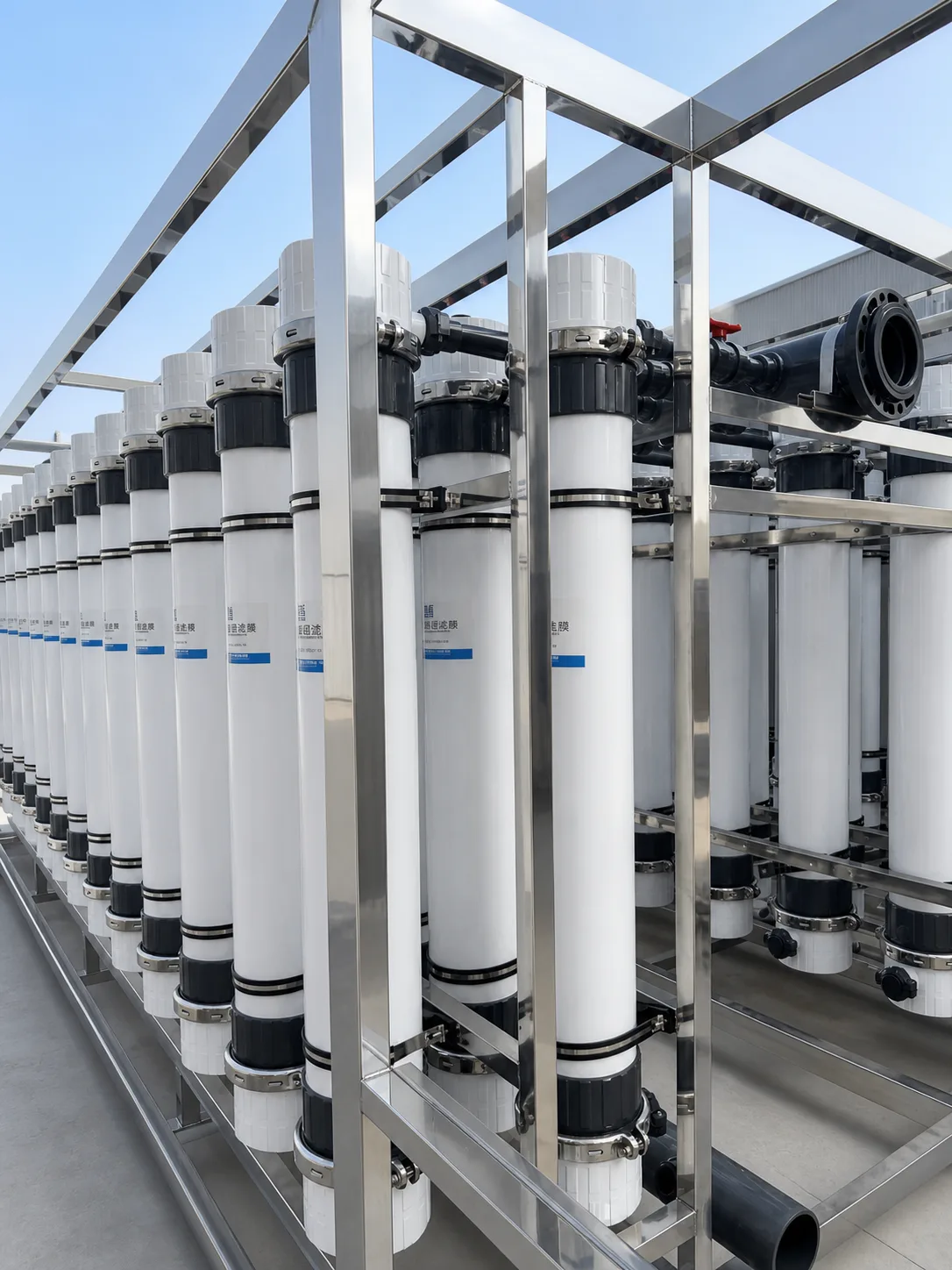 Industrial ultrafiltration membrane treatment equipment, KONCHE UF system